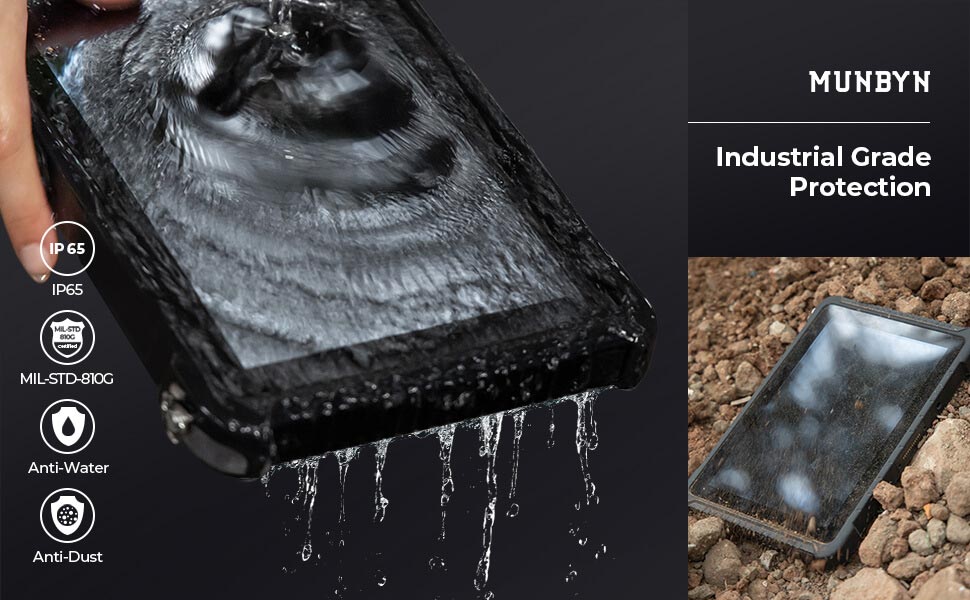 Industrial Rugged Tablet Designed for Harsh Environment